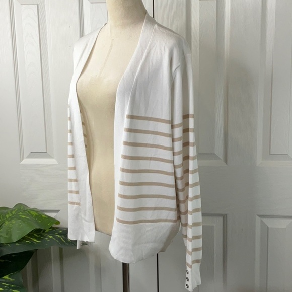 Verve Ami Womens White Cardigan Size XL - Picture 4 of 11